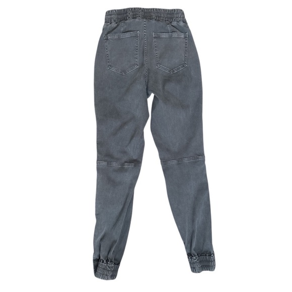 Spanx Stretch Twill Cargo Jogger Pants in Washed Black Women's Size Extra Small - Picture 4 of 14
